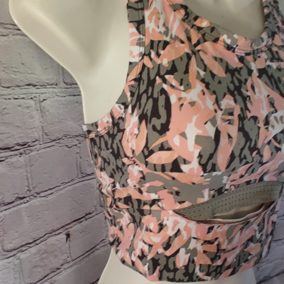 Sweaty Betty Power Frame Racer Back Floral Sports Bra XS - Picture 3 of 14